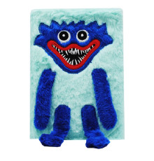 Carnet cu blana "Huggy Wuggy/Kissy Missy" culori asorti 22302-11