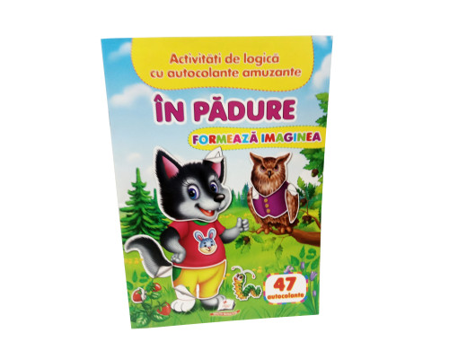 Formeaza imaginea. In padure. 47 autocolante N*6500 Formeaza imaginea. In padure. 47 autocolante N*6500