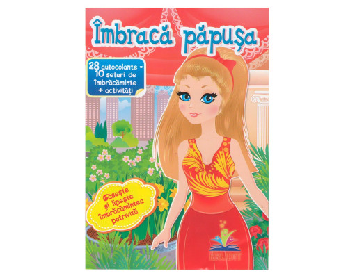 Imbraca papusa-8. 28autocolante=10seturi de imbracaminte+activitati. N*6043 Imbraca papusa-8. 28autocolante=10seturi de imbracaminte+activitati. N*6043