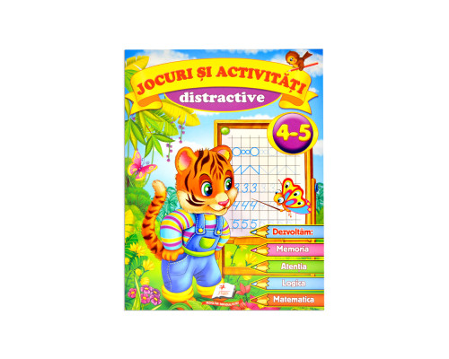 Jocuri si activitati distractive 4-5 N*1574 (20X26) Jocuri si activitati distractive 4-5 N*1574 (20X26)