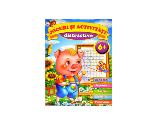 Jocuri si activitati distractive 6+ N*1604 (20X26)
