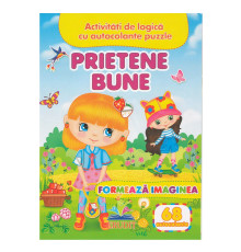 Formeaza imaginea. Prietene bune. 68 autocolante N*7620