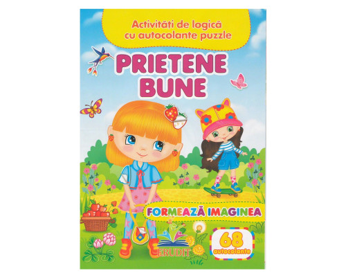Formeaza imaginea. Prietene bune. 68 autocolante N*7620