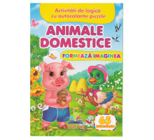 Formeaza imaginea. Animale domestice. 65 autocolante N*7712