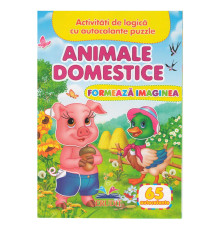 Formeaza imaginea. Animale domestice. 65 autocolante N*7712