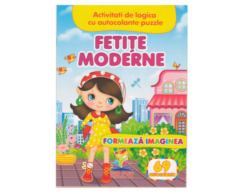 Formeaza imaginea. Fetite moderne. 69 autocolante N*7682