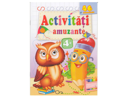 Activitati amuzante 4+, Bufnita, +47 autocolante N*7491