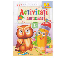 Activitati amuzante 4+, Bufnita, +47 autocolante N*7491