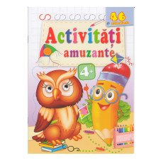 Activitati amuzante 4+, Bufnita, +47 autocolante N*7491