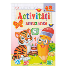 Activitati amuzante 5+, Tigru, +48 autocolante N*7552