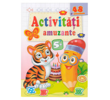 Activitati amuzante 5+, Tigru, +48 autocolante N*7552