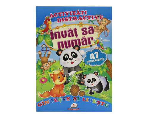 Activitati distractive. Invat sa numar. 47 autocolante N*0102 (16,5X24)