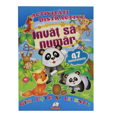 Activitati distractive. Invat sa numar. 47 autocolante N*0102 (16,5X24)