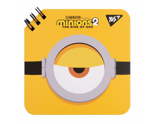 928254 Блокнот 110х110мм, 80л., cпираль, "Minions" YES 151753 (30/60) 928254 Блокнот 110х110мм, 80л., cпираль, "Minions" YES 151753 (30/60)