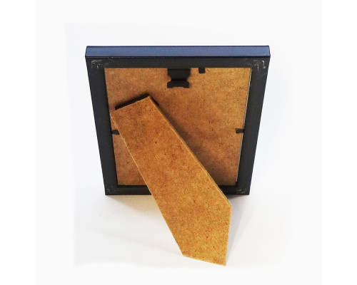 Фоторамка A6 10*15 c ножкой-подставкой черная с золотом 15-01-02 CM*9426