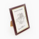 Rama foto A6 10*15 cu suport cafeniu cu aur 15-01-03 CM*9433
