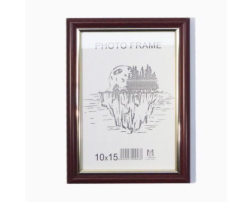 Rama foto A6 10*15 cu suport cafeniu cu aur 15-01-03 CM*9433