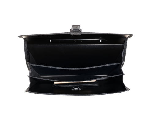 Портфель B4 3 отделения черный Scholz 5226 (10)