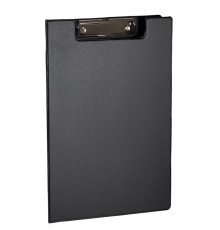 67587 Clipboard A4 dublu negru, 4-258-09, 4Office (24/48)