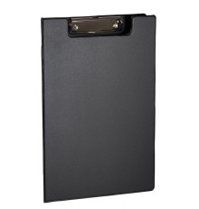 Clipboard A4 dublu negru, 4-258-09, 4Office (24/48)