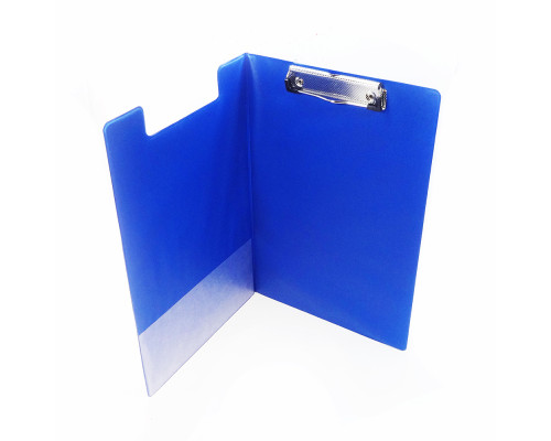 Clipboard A4 dublu albastru 4-258-06, 4Office (24/48)