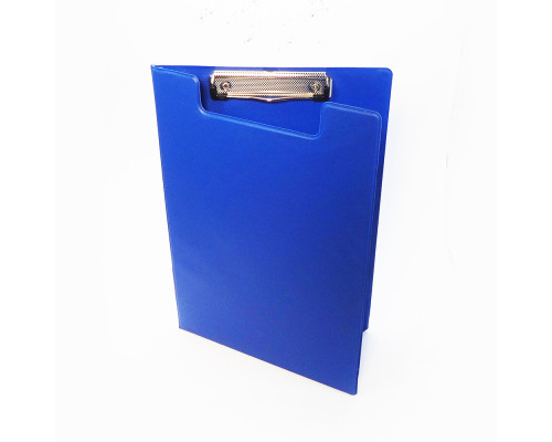 Clipboard A4 dublu albastru 4-258-06, 4Office (24/48)