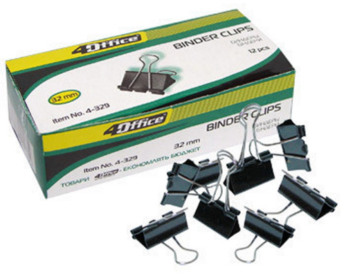 Clipse metalice 41mm 12buc, 4-330.4OFFICE (1/12/108)
