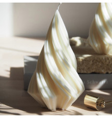 Ароматическая свеча Конус спиральный 11.5x7см (различные цвета и запахи) SA52