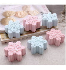 Lumanare parfumată Fulg 8x3cm, (diverse culori și arome) SA54