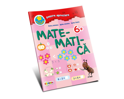 Matematica 6+ pentru apreciere cu autocolante D*0032 Matematica 6+ pentru apreciere cu autocolante D*0032