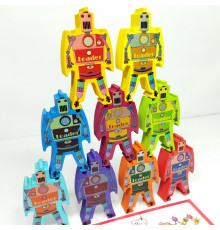 Joc din lemn - Balansing robot building blocks, 3+, 466-88 TR*3732