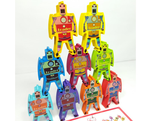 Joc din lemn - Balansing robot building blocks, 3+, 466-88 TR*3732 Joc din lemn - Balansing robot building blocks, 3+, 466-88 TR*3732