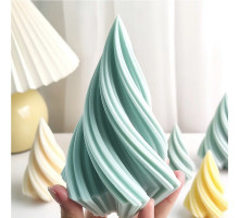 Lumanare parfumată Con în spirală 15х10cm, (diverse culori și arome) SA79