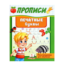 Прописи. Печатные буквы. N*5398