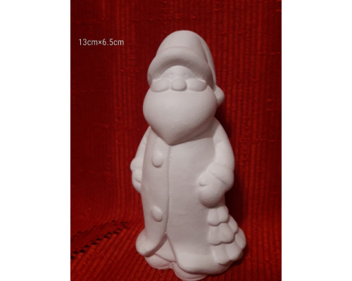 Figurina din gips "Mos Craciun cu brad "