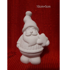 Гипсовые фигурки "Дед морозик со звездочкой"