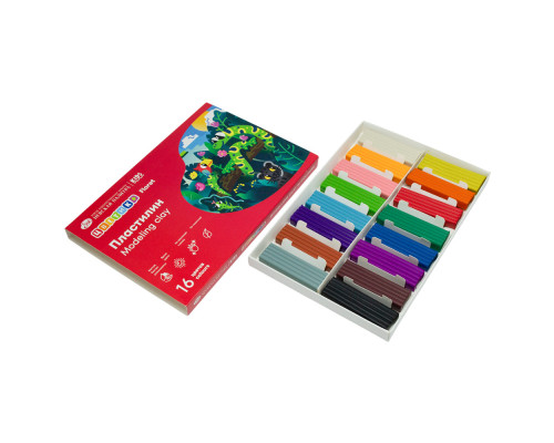 Пластилин Цветик 16цв. 240г. 32411674 (10)