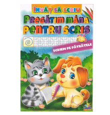 Invat sa scriu A4-Pregatim mana p-u scris N*8033