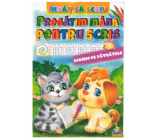 Invat sa scriu A4-Pregatim mana p-u scris N*8033