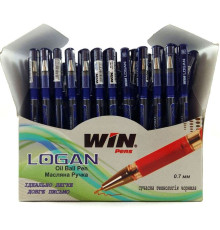 Pix pe baza de ulei, albastru, 0.7mm, LOGAN, WIN (36/72)
