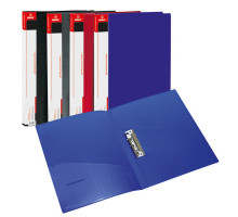 808291 Папка с прижимом и карманом А4, синяя, Norma 5034-12 (20)