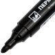 Marker permanent, 3mm, negru 4-104, 4Office (12/720)