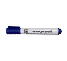 Marker pt tabla, 3mm, varf rotund, albastru, 4-105, 4Office (12/720)