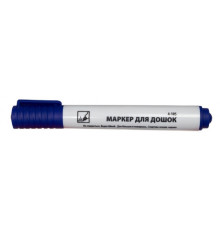 Marker pt tabla, 3mm, varf rotund, albastru, 4-105, 4Office (12/720)
