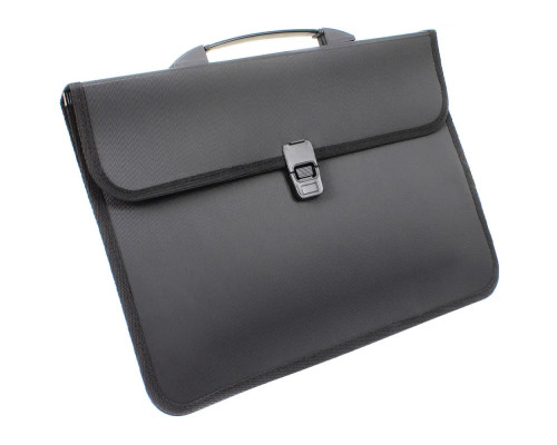 Портфель B4 2отд. чёрн. 4OFFICE 4-252 (10/40)