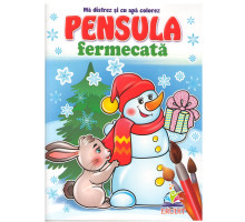 Pensula fermecata. A4. Baba de zapada. N*8351