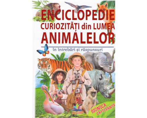 Enciclopedie curiozitati din lumea ANIMALELOR N*8320 (23X30)