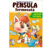 Pensula fermecata MARE A4 "Animale indragite" N*3523