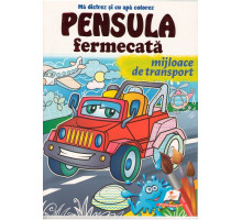 Pensula fermecata MARE A4 "Mijloace de transport" N*3462
