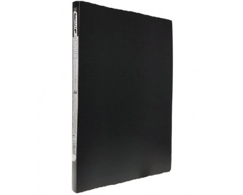 Мapa cu Clipsa si buzunar A4, 500mk, neagra, 4Office 4-221-09 (20)